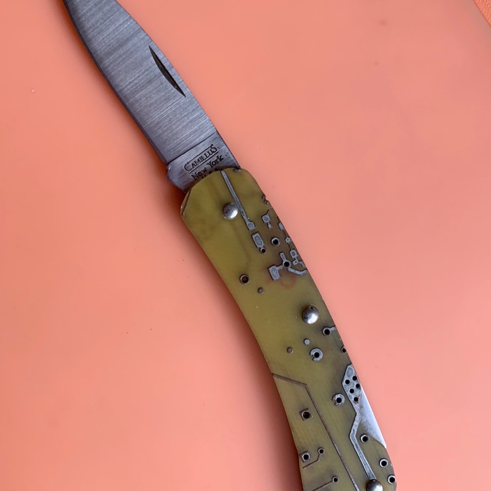 Camillus circuit board knife.